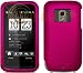 Rose Pink Rubberized Hard Case for HTC Touch Pro 2 (CDMA) Verizon & Sprint