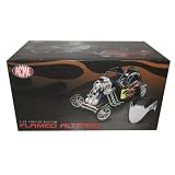 Fiat Hemi Fuel Altered Black Flamed 1 18 Diecast Model Car A1800804