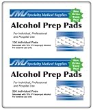SMS Alcohol Prep Pads Box of 100