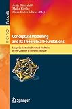 Conceptual modelling and its theoretical foundations : essays dedicated to Bernhard Thalheim on the occasion of his 60th birthday
