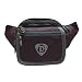Donex Solid Polyester Unisex flap waist pouch Purple RS.349.00