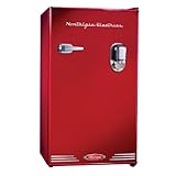 Nostalgia Electrics RRF300SDDRED Retro Series Compact Dispensing Refrigerator 3 Cubic Feet Thumbnail Image