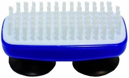 Vitility Bristol Nail Brush 9cm Length x 4cm Width White by Vitility