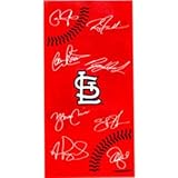 St. Louis Cardinals MLB 30x60 Signature Ball Towel