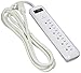 POWER ZONE OR802126 Surge 6 Outlet with 1000J with 8-Feet Cord