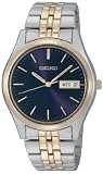 Seiko Men's Dress Two-Tone Blue Dial Watch #SGGA54