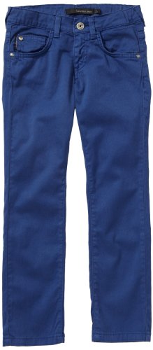 Calvin Klein Jeans Jungen Hose CBB373 SZ435, Gr. 164 (14 Jahre), Blau (735) Preisvergleich