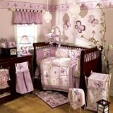 CoCaLo Sugar Plum 6 Piece Crib Bedding Set