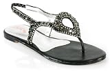 Unze Evening Flat Sandals - Ab-3191