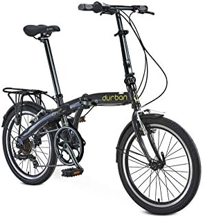 2016 Durban One Up Speed Black w/20" Wheels Folding Bike