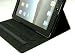 Pyrus Electronics (Trademark) Faux Leather Multi Position Case for iPad 2 (latest Generation) – Black Strap