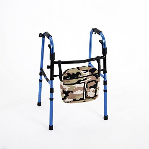 Wheelchair Solutions WWBCAM Wheelie Walker Bags Camouflage Pattern Walker Bag