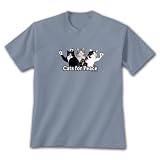 Cats For Peace ~ Stone Blue T-Shirt
