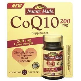 Amazon.com: Nature Made Coenzyme Q10 / CoQ10 200 mg - 60 ...