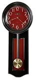 ALEXI TWO-TONE BLACK AND RED PENDULUM WALL CLOCK