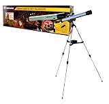 Meade 50mm Land and Sky Telescope with Aluminium Tripod, Nylon Carrying Bag, Barlow Lens and Erecting Eyepiece for Ideal Viewing Plus Planetarium Software DVD