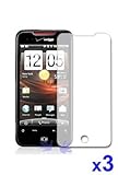HTC Droid Incredible Crystal Clear Screen Protector ( 3Packs )