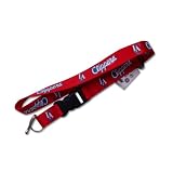 Los Angeles Clippers Clip Lanyard Keychain Id Ticket La