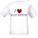 I LOVE ELIZABETH - Name-series - White T-shirt