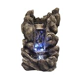 Garden Water Features & Outdoor Fountains item: Alpine WIN218 Tabletop Waterfall Fountain