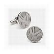 New York Yankees Cufflinks - Sterling Silver Edition