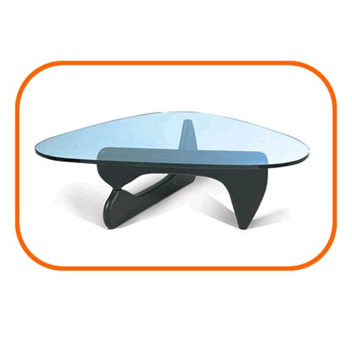 Black Noguchi Tribeca Coffee Table