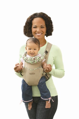 Infantino Easy Rider Extended Wear Baby Carrier, Khaki/Apple