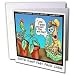 Londons Times Funny Food Coffee other Digestibles - Venus Fly Traps and Fast Food Place - Greeting Cards-12 Greeting Cards with envelopes