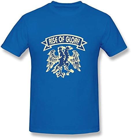 New Design Printing Birds Tshirts- Men Tees Regular StyleSize M RoyalBlue