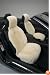 Genuine Australian Sheepskin Sideless Seat Cover - Albino Aka Champagne