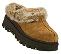 Skechers Shindigs Miracle Womens Suede Clogs
