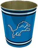 NFL Detroit Lions Metal Wastebasket
