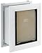 Wall Mount Pet Door - Dual Flap - Small (Aluminum) (13.5