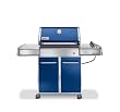 Weber 3748001 Genesis E-310 Propane Gas Grill, Dark Blue
