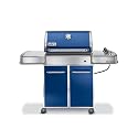 Weber 3748001 Genesis E-310 Propane Gas Grill, Dark Blue