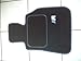 BMW 1 Series Car Mats with M Sport Logo Black & Blue