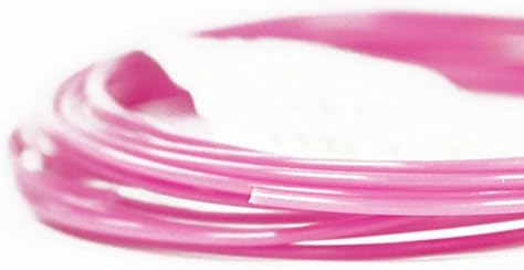 Foxsmart Pink 1.75mm Premium 3D Printer Maker PLA Filament, 12' Doodler Sample