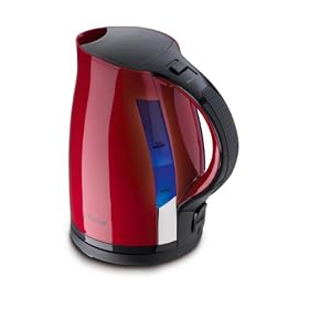 Prestige Dakota Cordless Jug Kettle, 1.7 Litre, Red