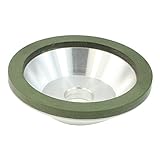 uxcell　ダイヤモンド研削ホイール　ボウルの形状　100mmの外径　20mmのマウント穴径