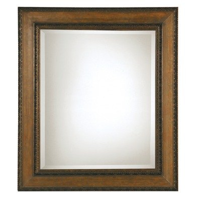 Uttermost Nakeisha Bronze Leaf Wall Mirror