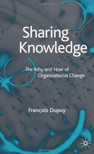 sharing knowledge the why and how of organisational change