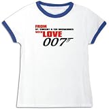 T-Shirt Ringer Woman White  From St. Vincent & The Grenadines With Love  Country