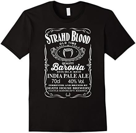 Men's Strahd Blood Red IPA Spoof 3XL Black