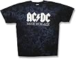AC/DC "Back in Black" Tie-Dye Youth T-Shirt