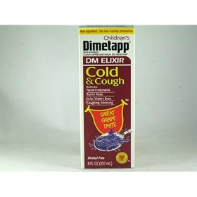 Dimetapp Children's DM Elixir Cold & Cough Alcohol-Free 8 fl oz