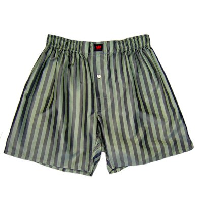 Soft Green 100% Madras Silk Boxers by Royal Silk - XXL
