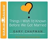 Things I Wish Id Known Before We Got Married
