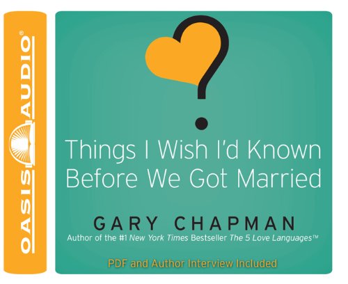 Download Things I Wish I'd Known Before We Got Married Download Things I Wish I'd Known Before We Got Married