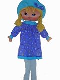 Blonde Hair & Blue Dress - Giant Sweetie Mine Rag Doll