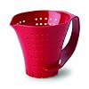 Chef'S Planet Measuring Colander, Red